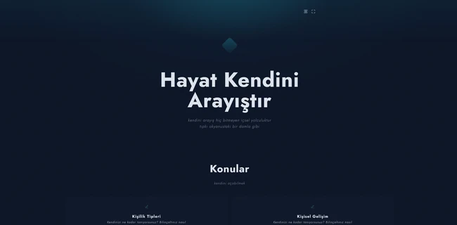 life is self seeking